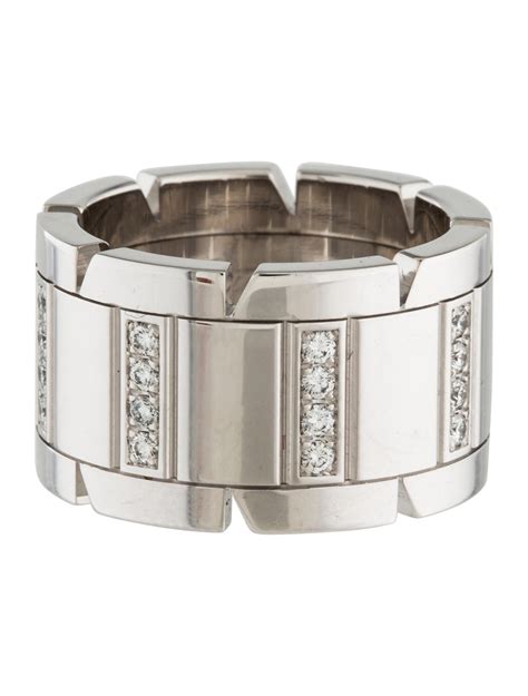 tank ring cartier|cartier tank ring diamond.